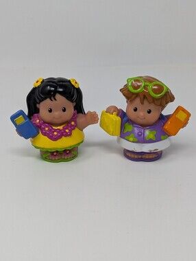 Fisher Price Little People Mia Roberto Hawaiian Vacation Travel Beach Hawaii